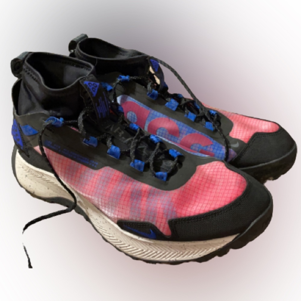 Nike ACG Athletic Shoes - Black, Blue, Pink
